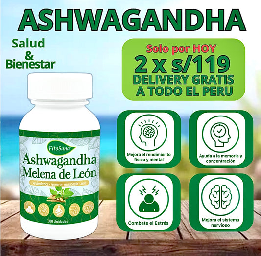 ASHWAGANDHA / QUITA ESTRES