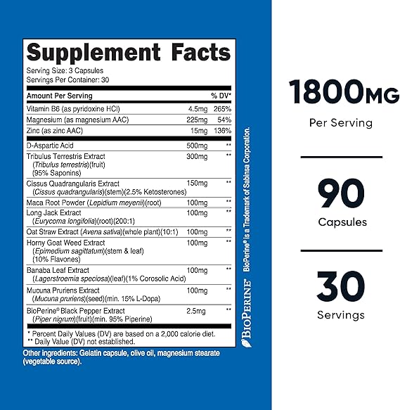 Testosterone Complex Nutricost