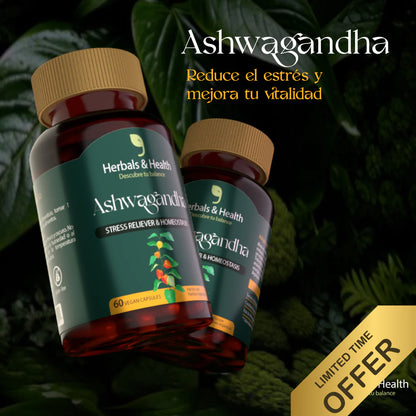 ASHWAGANDHA / QUITA ESTRES Y ANSIEDAD