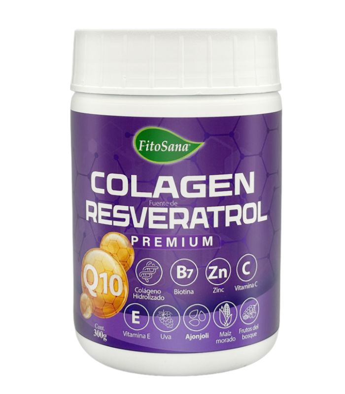 Colagen Resveratrol Q10 – Batido en polvo 300gr