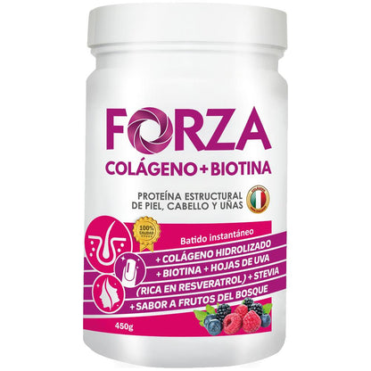 Batido de Colágeno Forza con Biotina (450g)